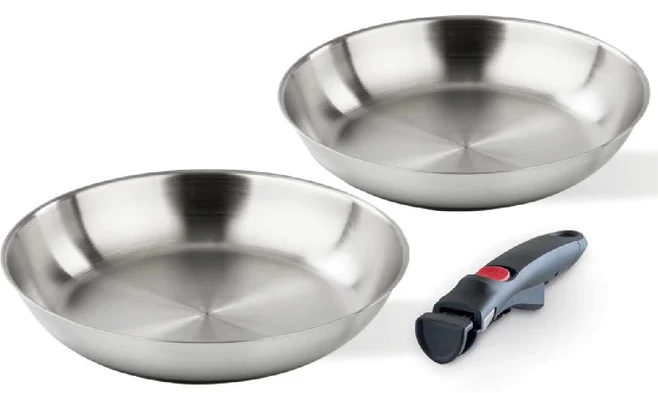 Набір сковорідок Barazzoni INOX FACILE 24, 28 см (2799039901)
